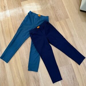 Elegant Women's Navy and Teal Pants